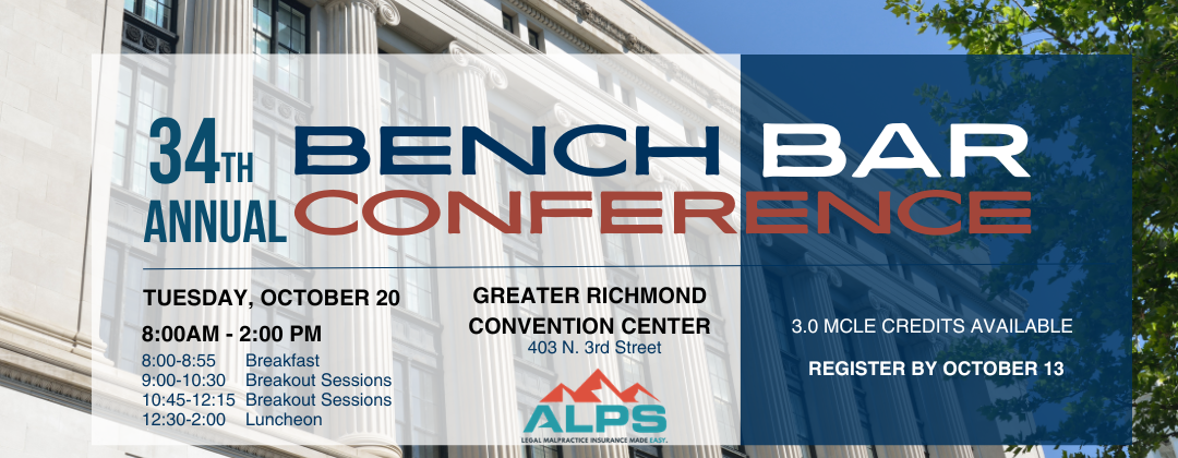 2026 Bench Bar Conference Slider
